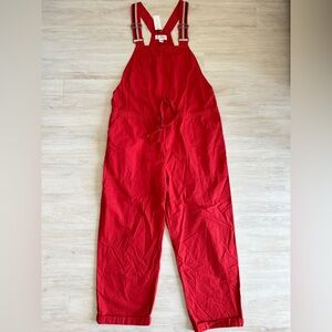 Velvet by Graham & Spencer Red Jumpsuit Overalls